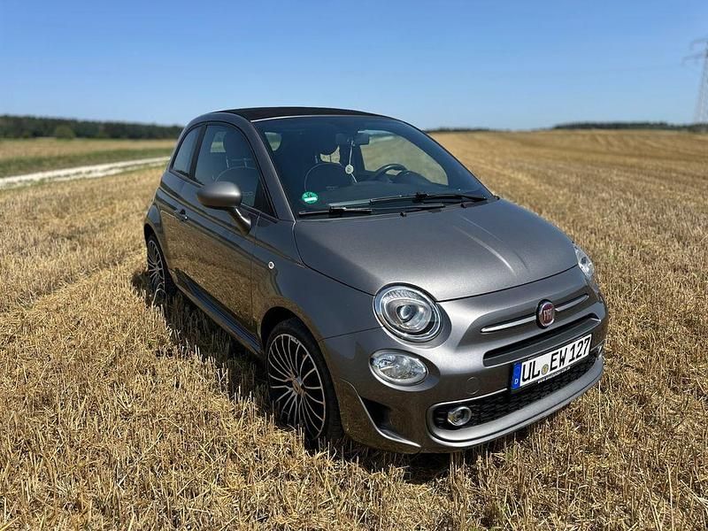 Grau Gebraucht 2020 Fiat 500C Sport Cabrio | 11.200 € (Guter Preis) - Bild 1/4