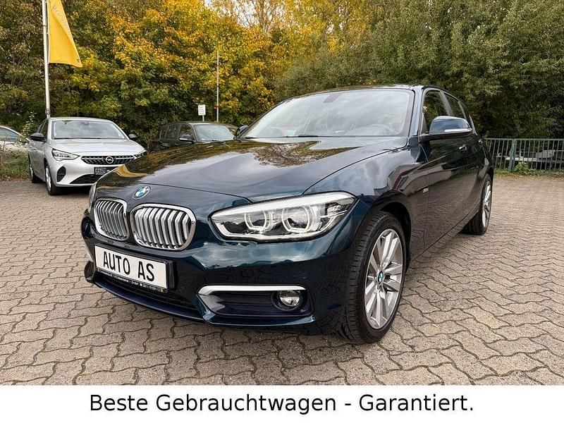 Blau Gebraucht 2016 BMW 118 Urban Line Kleinwagen | 13.900 € (Fairer Preis) - Bild 1/4