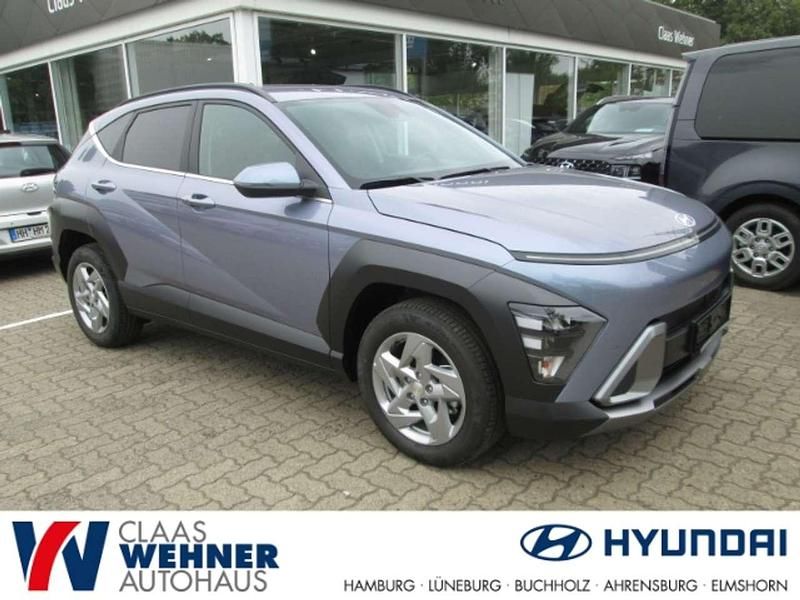 Blau Neu 2025 Hyundai Kona Trend SUV | 25.900 € (Fairer Preis) - Bild 1/4