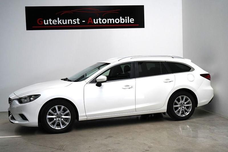 Weiß Gebraucht 2014 Mazda 6 Center-Line Kombi | 10.980 € (Fairer Preis) - Bild 1/4