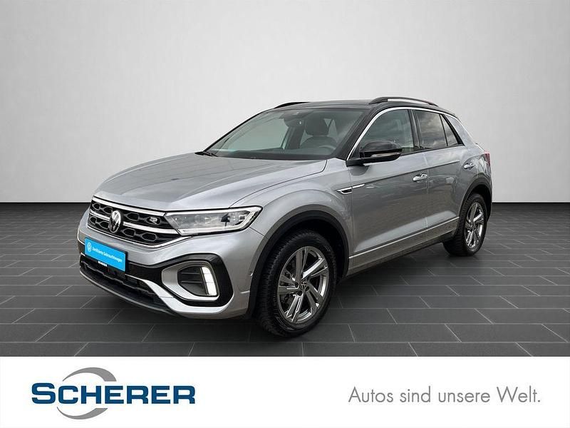 Pyrit silber metallic schwarz (metallic) Gebraucht 2025 VW T-Roc R-line SUV | 29.900 € (Fairer Preis) - Bild 1/4