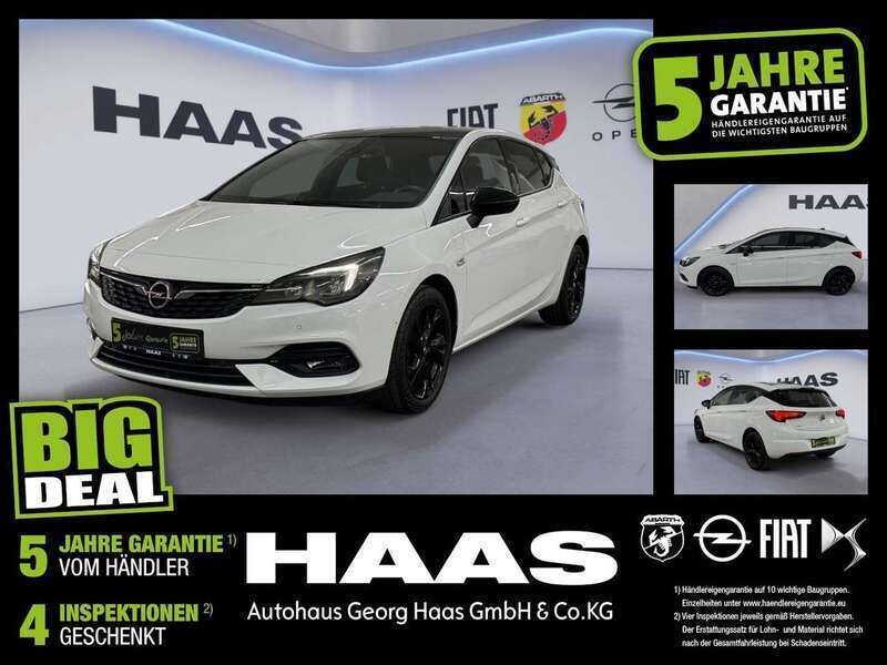 Schneeweiss/summitwhite/arctic Gebraucht 2020 Opel Astra GS Line Limousine | 15.580 € (Fairer Preis) - Bild 1/4