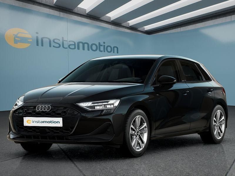 Schwarz Gebraucht 2024 Audi A3 Sportback Kleinwagen | 32.949 € (Fairer Preis) - Bild 1/4