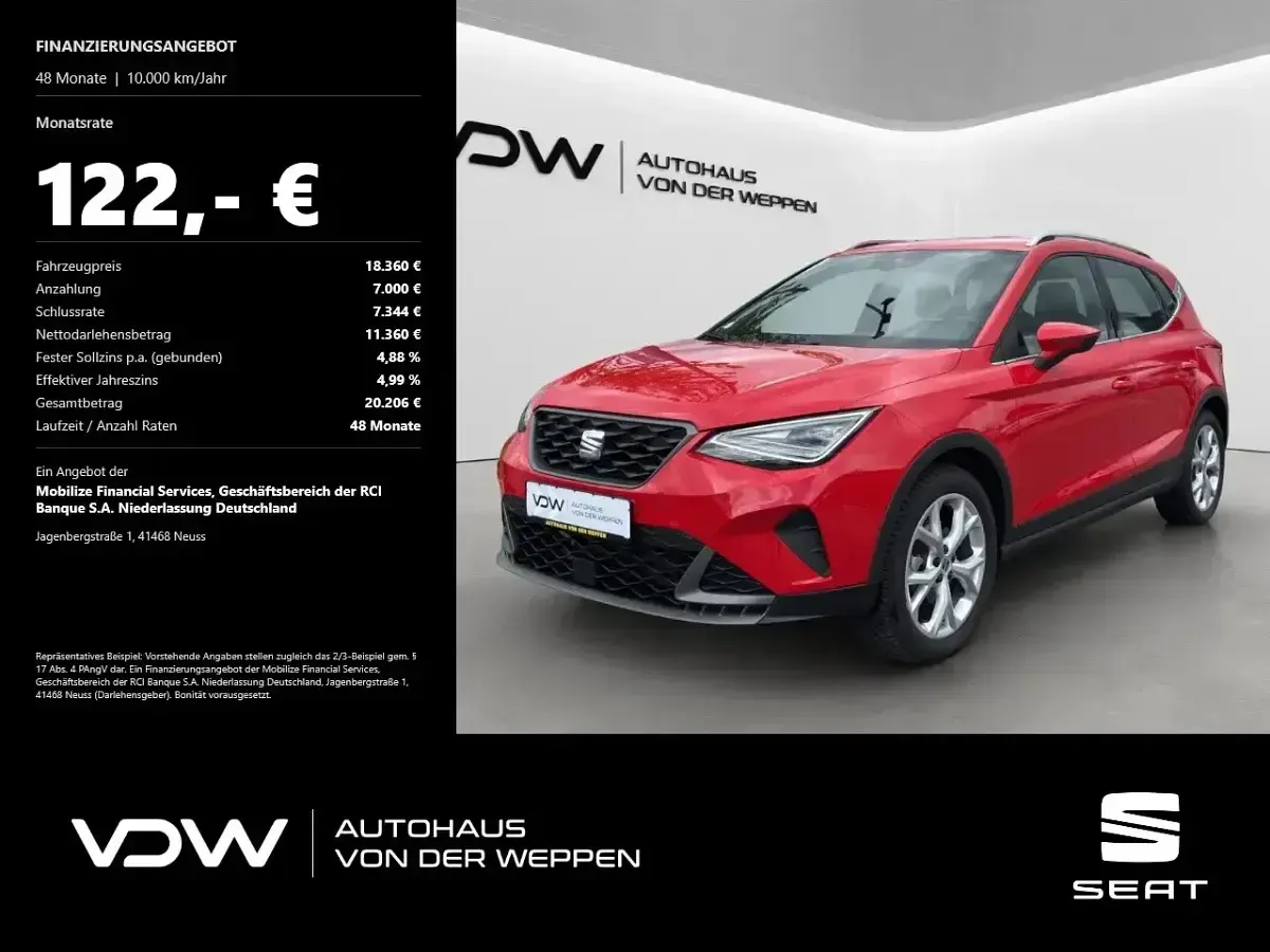 Gebraucht Seat Arona FR 116 PS (85 kW) 2024 SUV