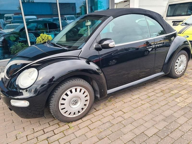 Schwarz Gebraucht 2003 VW Beetle Highline Cabrio | 1.999 € (Guter Preis) - Bild 1/4