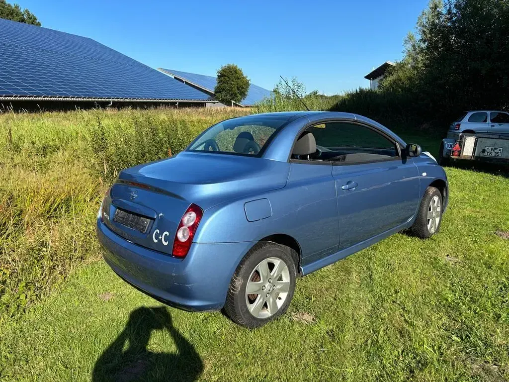 Gebraucht Nissan Micra C+C 88 PS (64 kW) 2006 Blau Cabrio