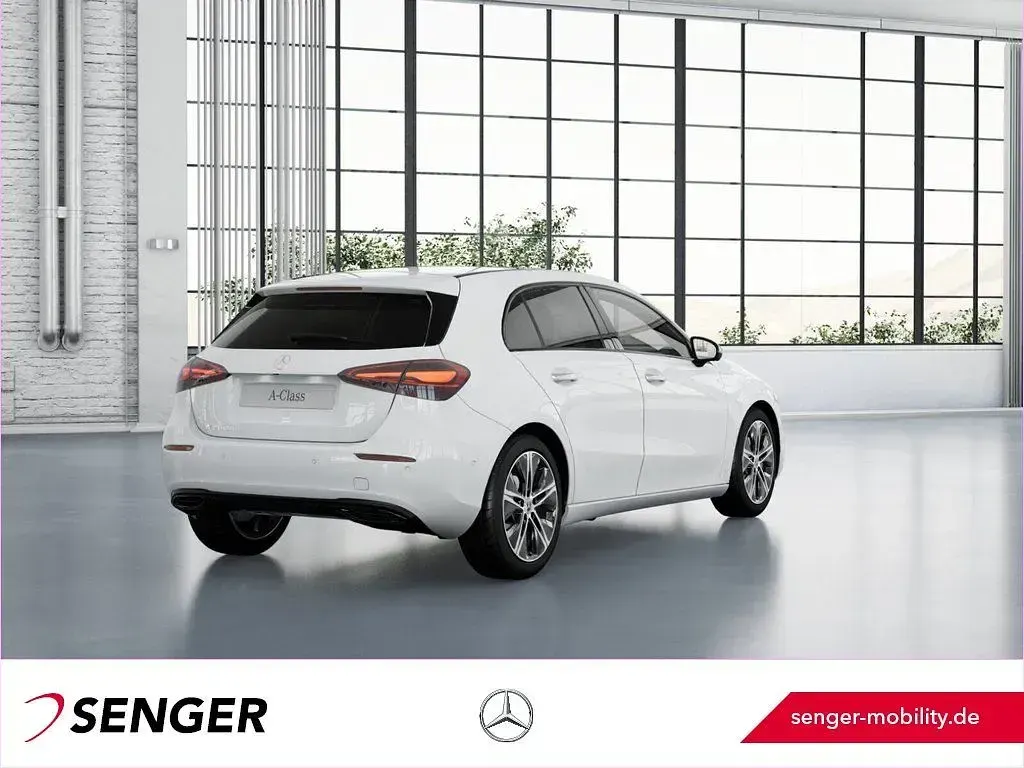 Brugt Mercedes A200 Progressive 150 HK (110 kW) 2026 Hvid Sedan