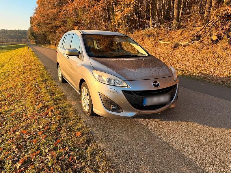 Silber Gebraucht 2013 Mazda 5 Van / Kleinbus | 6.799 € - Bild 1/4