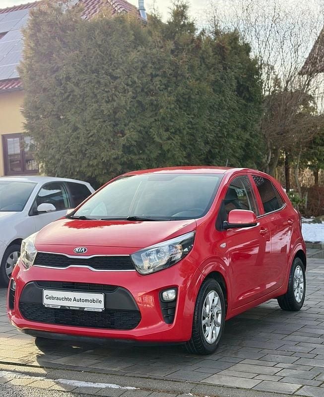 Gebraucht Kia Picanto DREAM-TEAM Edition 67 PS (49 kW) 2018 Rot Kleinwagen