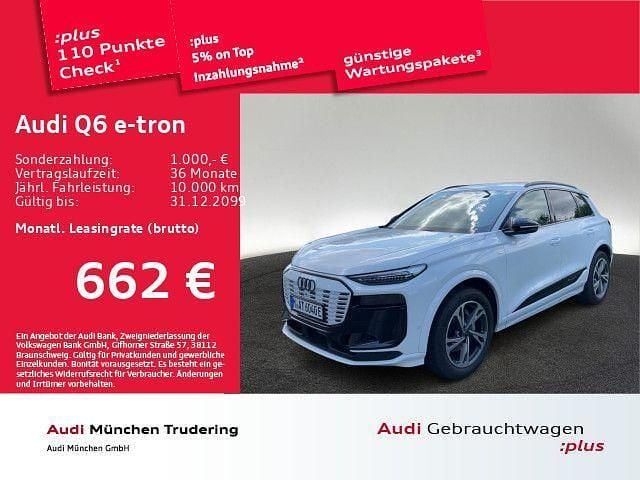 Gebraucht Audi Q6 e-tron Ambiente 284 kW (387 PS) 2025 Gletscherweiß metallic SUV