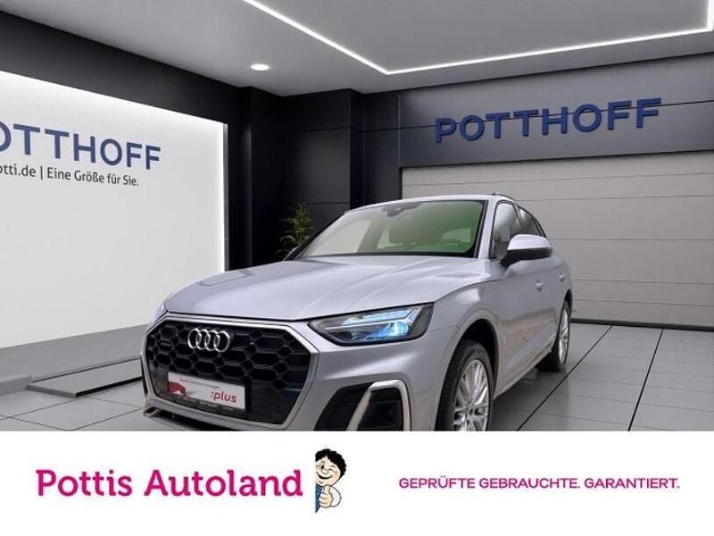 Silber Gebraucht 2021 Audi Q5 S-Line SUV | 36.750 € (Superpreis) - Bild 1/4