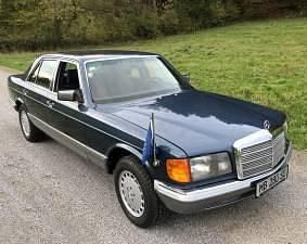 Lapisblau met. Gebraucht 1983 Mercedes 280 SE Limousine | 17.900 € - Bild 1/4