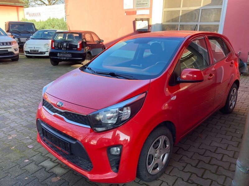 Gebraucht Kia Picanto Edition 7 67 PS (49 kW) 2019 Rot Kleinwagen