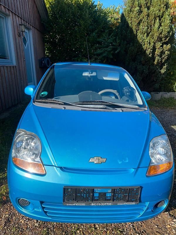 Blau Gebraucht 2006 Chevrolet Matiz Kleinwagen | 1.250 € - Bild 1/4