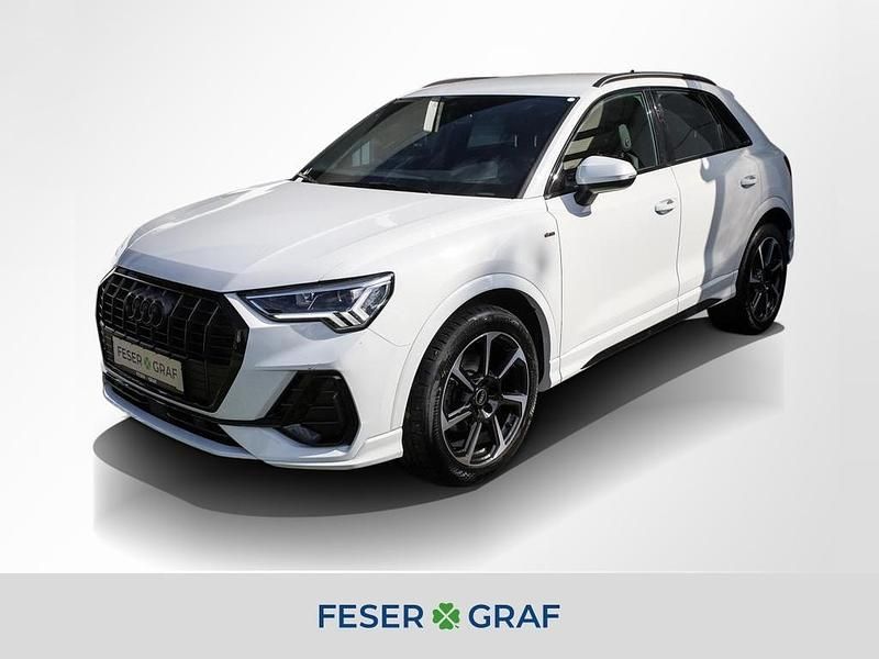 Gletscherweiß Gebraucht 2022 Audi Q3 S-Line SUV | 29.490 € (Guter Preis) - Bild 1/4