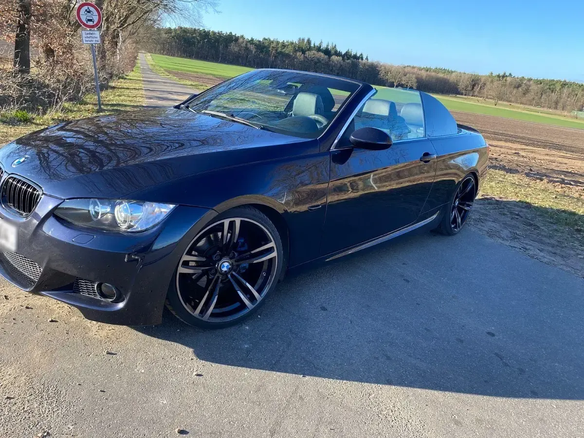 Gebraucht BMW 320 Cabriolet M Sport 170 PS (125 kW) 2009 Blau Cabrio