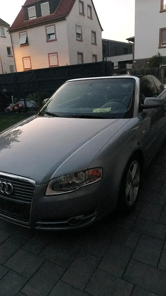 Gebraucht Audi A4 Cabriolet 180 PS (132 kW) 2007 Silber Cabrio