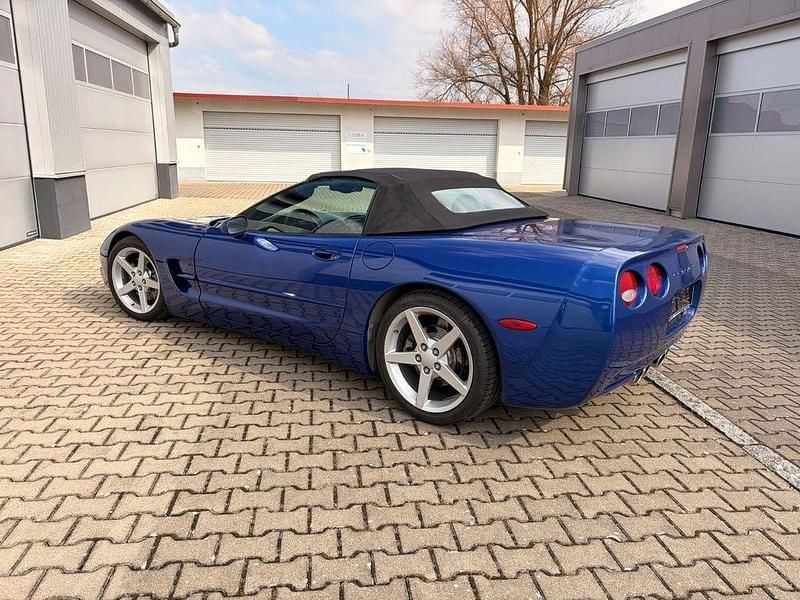 Second-hand Corvette C5 355 CP (261 kW) 2003 Albastru Cabrio