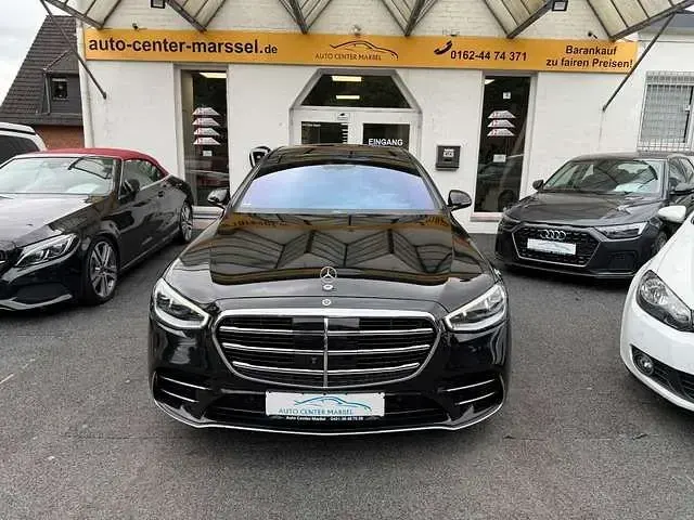Gebraucht Mercedes S580 AMG line 367 PS (269 kW) 2021 Obsidianschwarz Limousine
