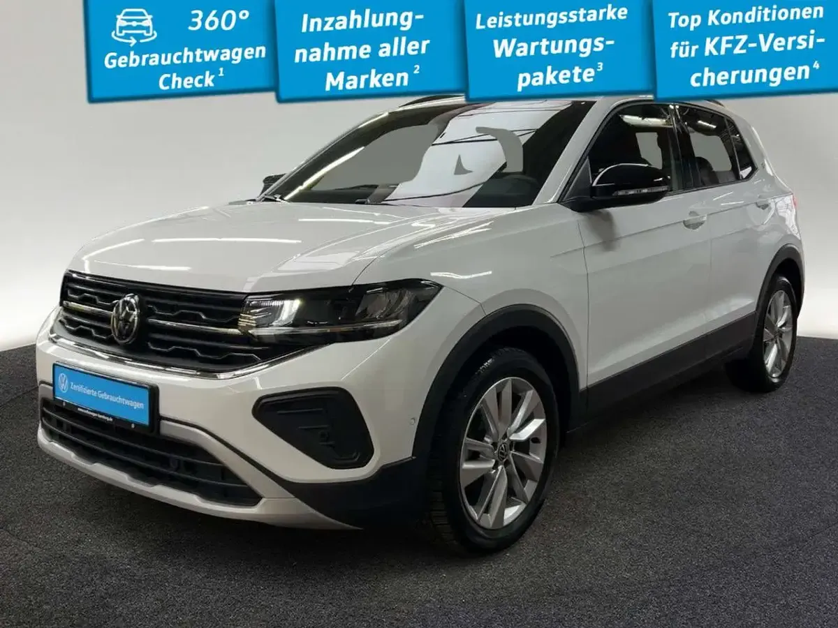 Gebraucht VW T-Cross Goal 116 PS (85 kW) 2025 Weiß SUV