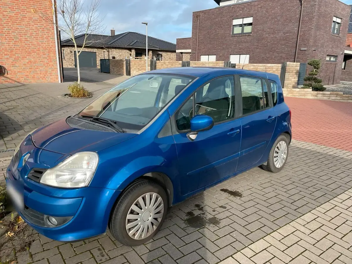 Gebraucht Renault Modus 75 PS (55 kW) 2010 Blau Van / Kleinbus