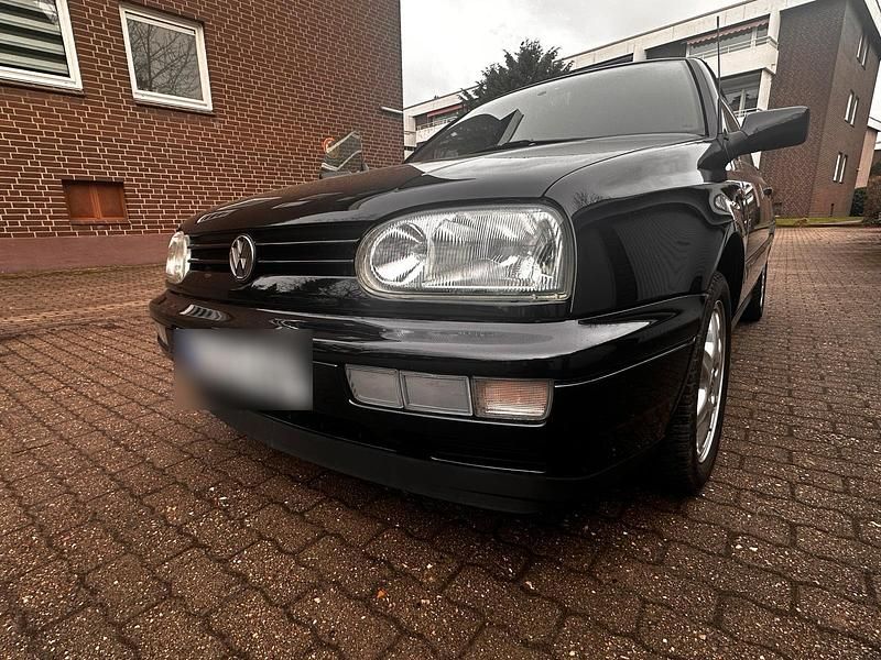 Gebraucht VW Golf Cabriolet Classicline 1997 Schwarz Cabrio