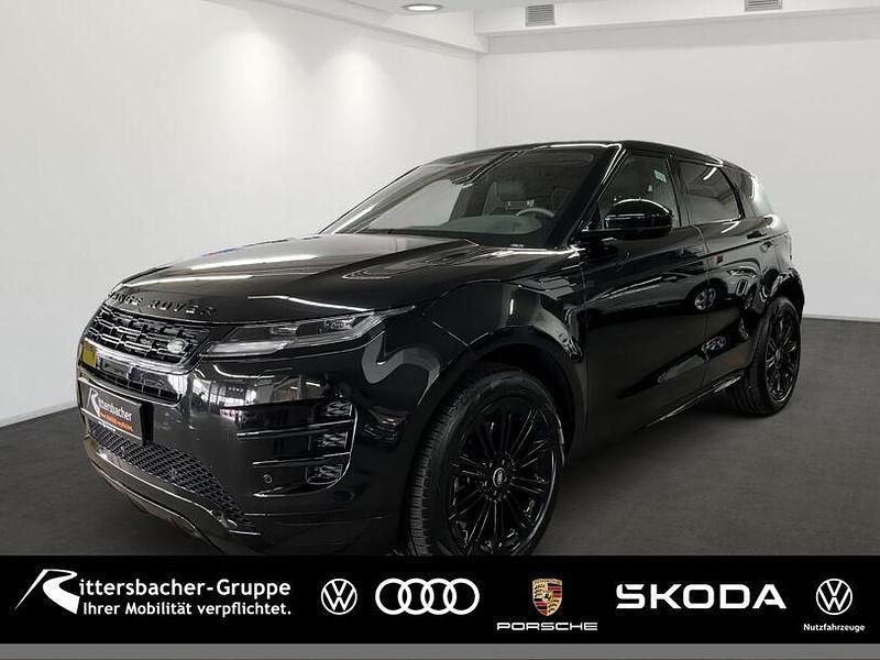 Schwarz metallic Gebraucht 2024 Land Rover Range Rover evoque SUV | 46.850 € (Etwas zu teuer) - Bild 1/4