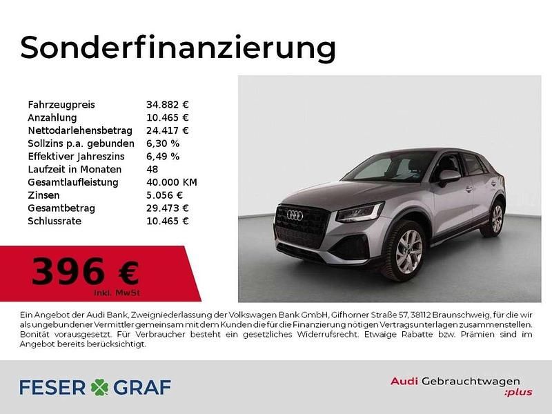 Gebraucht Audi Q2 Advanced Plus 150 PS (110 kW) 2025 Florettsilber metallic SUV