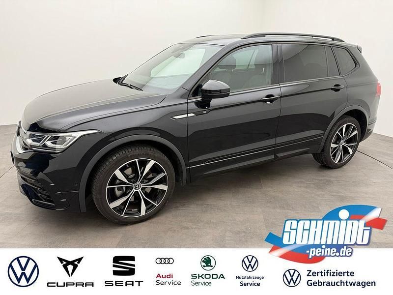 Schwarz Gebraucht 2025 VW Tiguan Allspace R-line SUV | 47.300 € (Teuer) - Bild 1/4