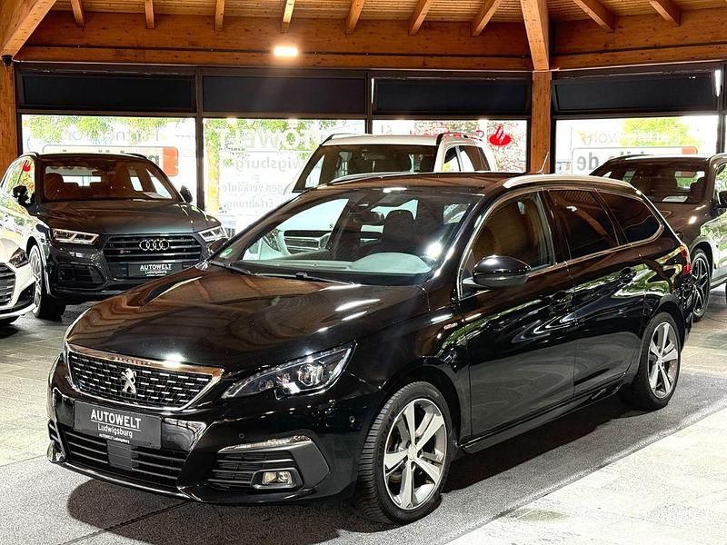 Schwarz Gebraucht 2019 Peugeot 308 Allure GT-Line Kombi | 11.977 € (Fairer Preis) - Bild 1/4