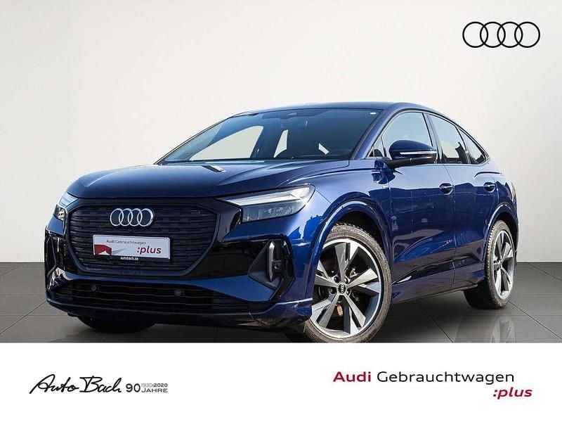 Gebraucht Audi Q4 e-tron S-Line 125 kW (170 PS) 2022 Navarrablau metallic SUV