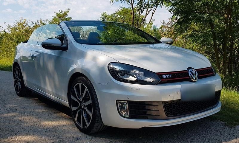 Gebraucht VW Golf Cabriolet GTI 211 PS (155 kW) 2013 Weiß Cabrio