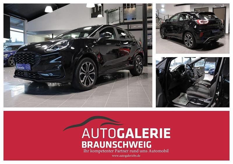 Obsidianschwarz metallic Gebraucht 2023 Ford Puma ST-Line SUV | 12.900 € (Superpreis) - Bild 1/4