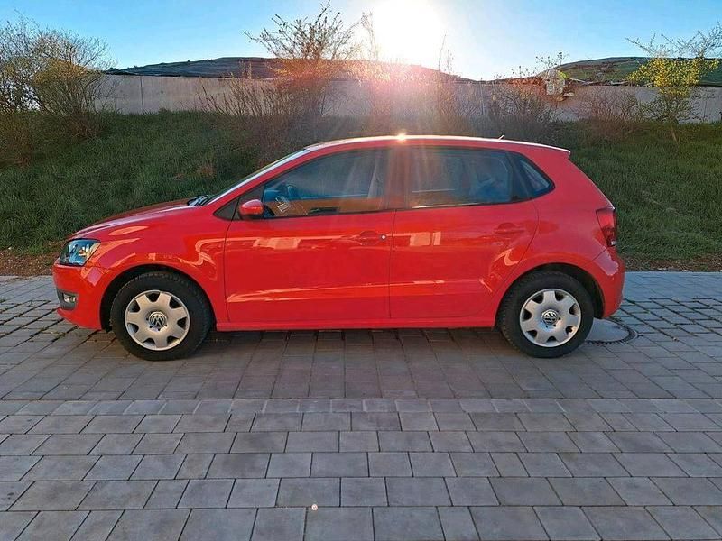 Gebraucht VW Polo Highline 105 PS (77 kW) 2010 Rot Kleinwagen
