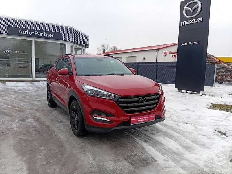 Gebraucht Hyundai Tucson Classic 132 PS (97 kW) 2018 Rot SUV