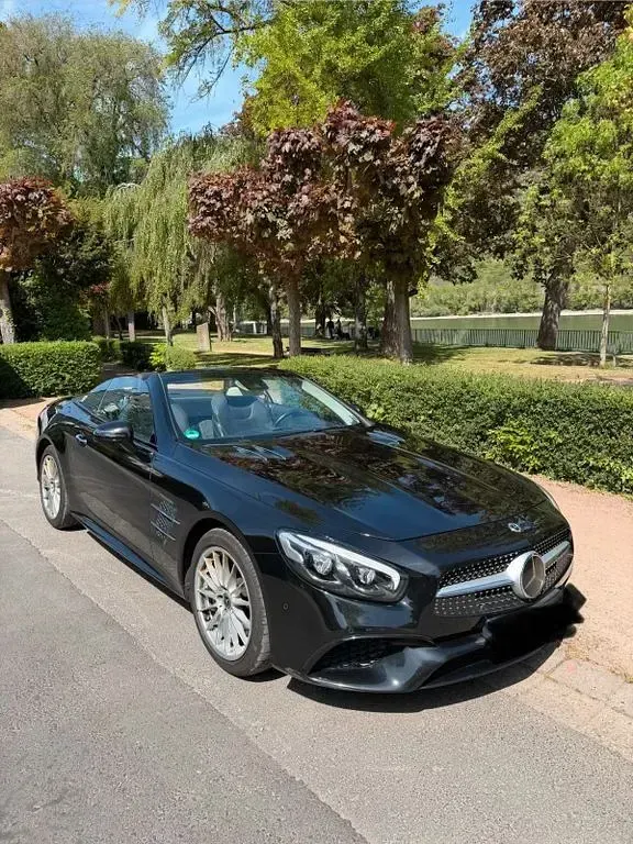 Gebraucht Mercedes SL400 AMG 367 PS (269 kW) 2020 Schwarz Cabrio