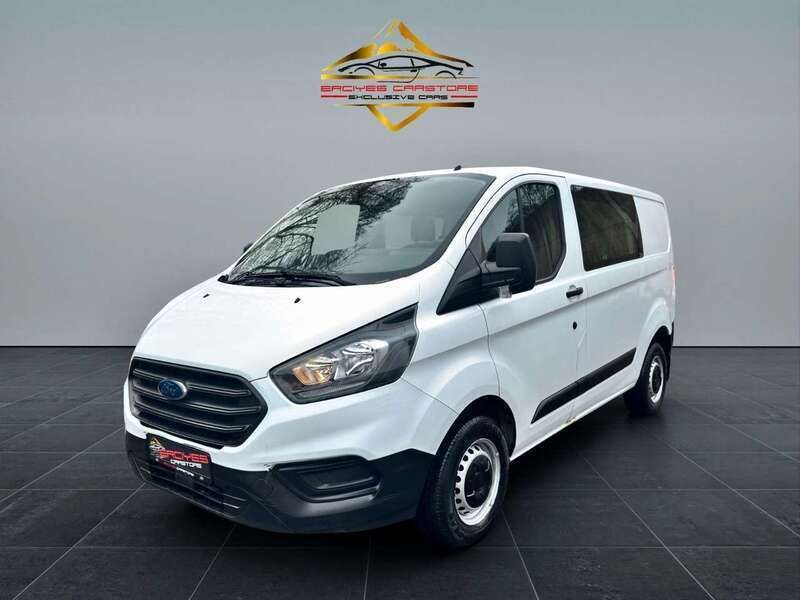 Weiß Gebraucht 2018 Ford Transit Custom Van / Kleinbus | 9.900 € (Fairer Preis) - Bild 1/4