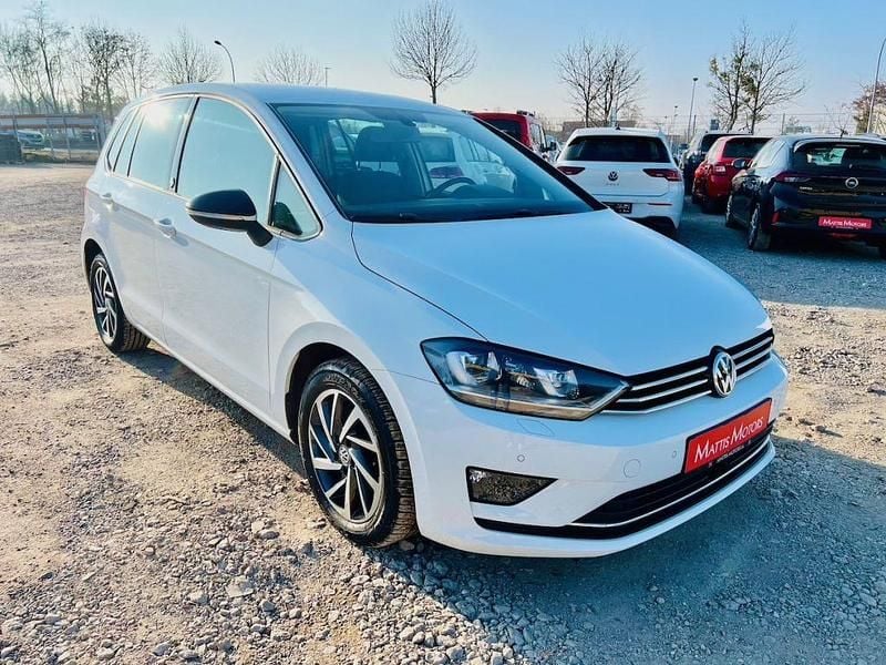 Gebraucht VW Golf Sportsvan 125 PS (91 kW) 2017 Weiß Van / Kleinbus
