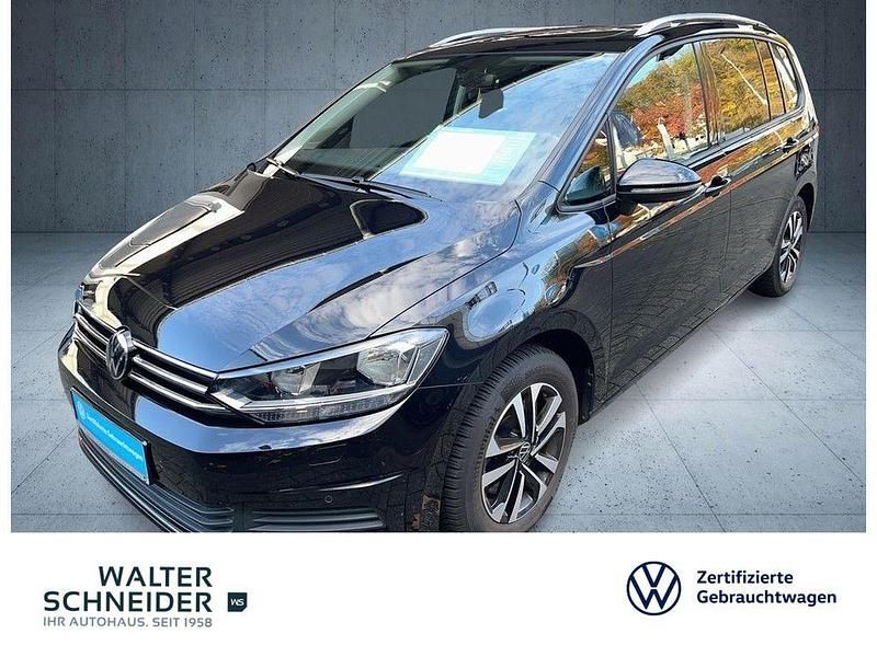 Deep black perleffekt Gebraucht 2020 VW Touran United Van / Kleinbus | 23.950 € (Fairer Preis) - Bild 1/4