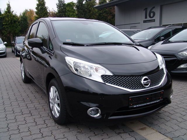 Gebraucht Nissan Note Tekna 98 PS (72 kW) 2015 Schwarz metallic Van / Kleinbus