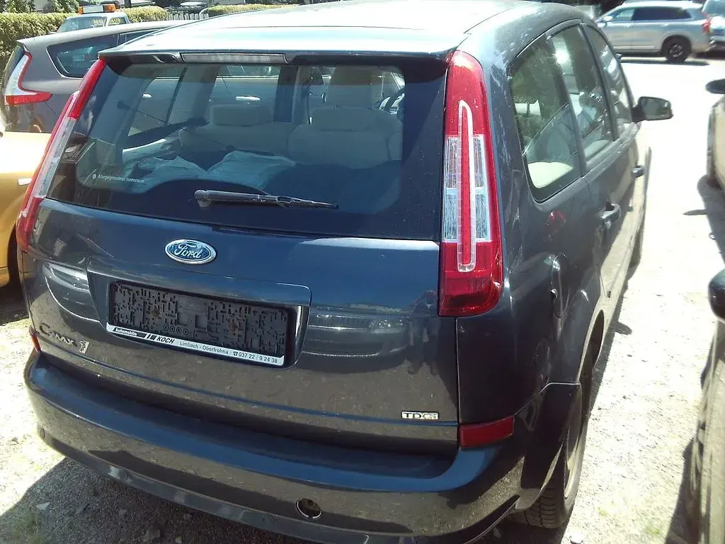 Gebraucht Ford C-MAX Ghia 110 PS (80 kW) 2008 Schwarz Van / Kleinbus