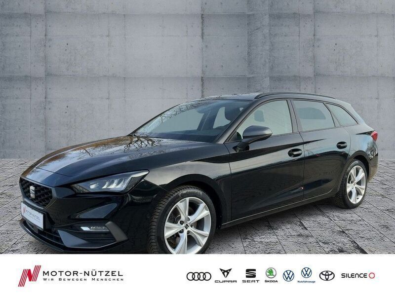 Schwarz Gebraucht 2022 Seat Leon ST FR-Line Kombi | 20.960 € (Fairer Preis) - Bild 1/4