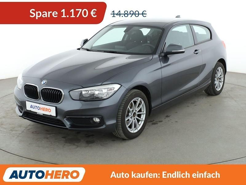 Grau Gebraucht 2018 BMW 116 Advantage Kleinwagen | 13.720 € (Fairer Preis) - Bild 1/3