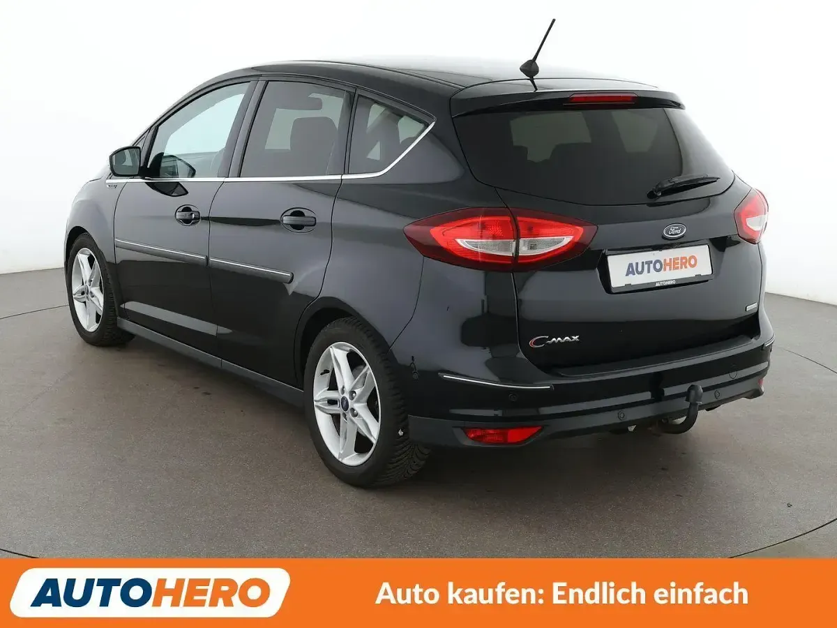 Gebraucht Ford C-MAX Titanium 150 PS (110 kW) 2018 Schwarz Van / Kleinbus