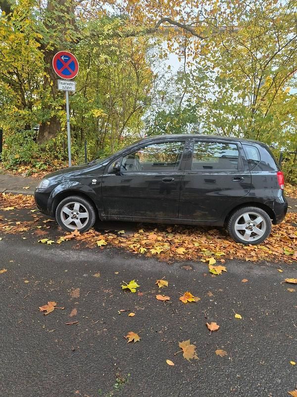 Schwarz Gebraucht 2007 Chevrolet Kalos Kleinwagen | 1.800 € (Fairer Preis) - Bild 1/4