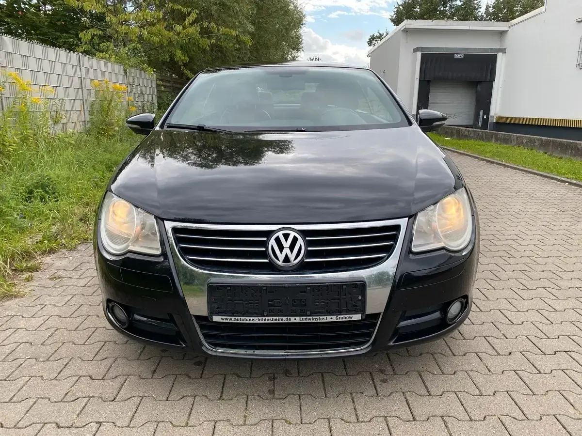 Gebraucht VW Eos Edition 140 PS (102 kW) 2009 Schwarz Cabrio