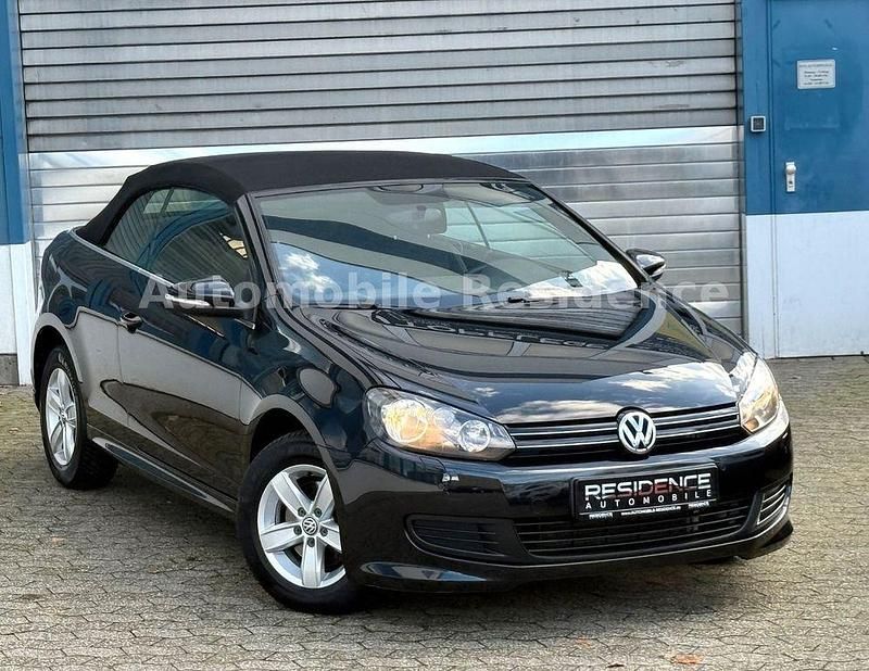 Schwarz Gebraucht 2016 VW Golf Cabriolet Cabrio | 12.398 € (Fairer Preis) - Bild 1/4