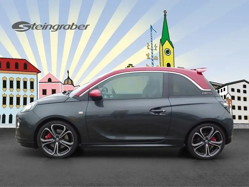 Gebraucht Opel Adam S 150 PS (110 kW) 2018 Grau Kleinwagen