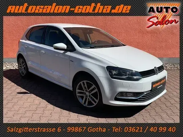 Gebraucht VW Polo LOUNGE 110 PS (80 kW) 2015 Weiß Kleinwagen