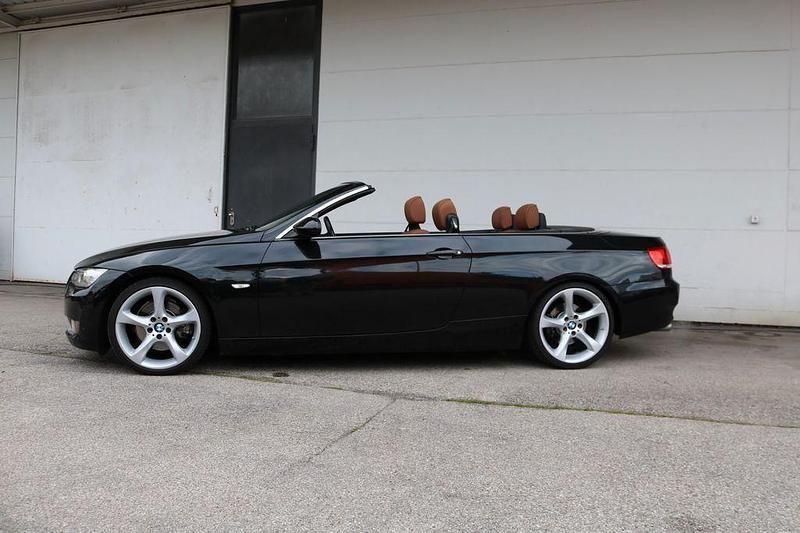 Schwarz Gebraucht 2008 BMW 325 Cabriolet Comfort Edition Cabrio | 15.890 € (Etwas zu teuer) - Bild 1/4